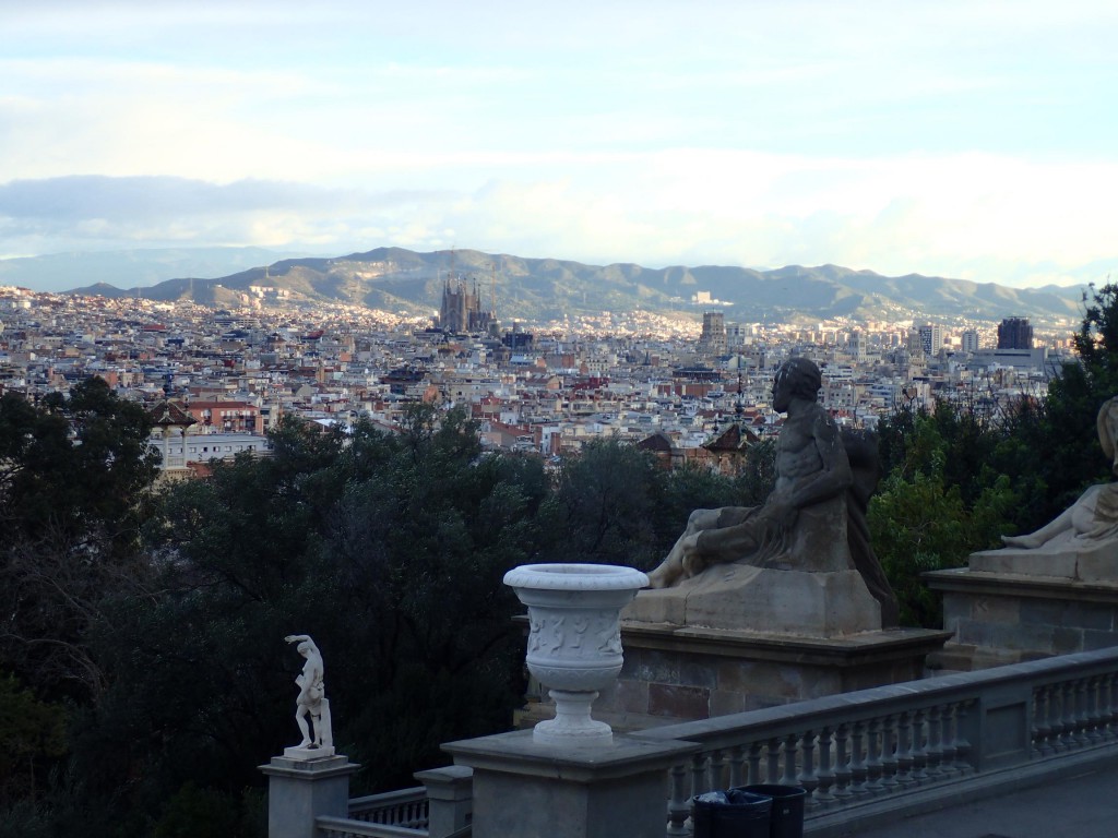 morgentlicher Blick auf Barcelona